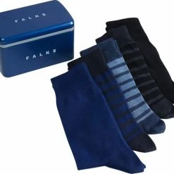 Top 10 🎁 FALKE Happy Box 5-Pack Zacht Zonder Motief Versterkt Hoogwaardig Mid-rise Robuust Ademend Dekkend Set Geschenkset Katoen Multipack Veelkleurig Heren Sokken - Maat 39-42 ❤️