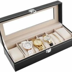 Begroting 😍 Merkloos Luxe Horlogedoos Met Kussentjes - Horloge-Opbergbox Houder Kist - Opbergkist Heren/Dames - Zwart Leer - 6 Horloges Compartimenten 💯 13 Begroting 😍 Merkloos Luxe Horlogedoos Met Kussentjes - Horloge-Opbergbox Houder Kist - Opbergkist Heren/Dames - Zwart Leer - 6 Horloges Compartimenten 💯 -Nike shop 550x479 5