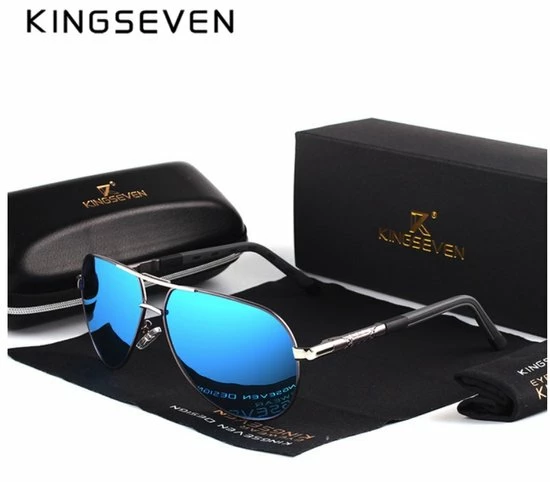 Kopen π KINGSEVEN K7 KingSeven Bluestar - Pilotenbril Met UV400 En Polarisatie Filter - Z68 π 3 Kopen π KINGSEVEN K7 KingSeven Bluestar - Pilotenbril Met UV400 En Polarisatie Filter - Z68 π