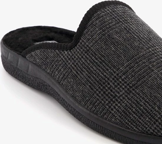Begroting 👍 Thu!s Heren Pantoffels Geruit - Zwart - Maat 43 - Sloffen 🎉 8 Begroting 👍 Thu!s Heren Pantoffels Geruit - Zwart - Maat 43 - Sloffen 🎉 - Afbeelding 6