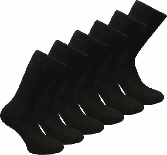 Aanbiedingen β€οΈ Bonanza 6 Paar Thermosokken - Zwart - Maat 43-46 𧨠3 Aanbiedingen β€οΈ Bonanza 6 Paar Thermosokken - Zwart - Maat 43-46 π§¨