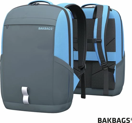Goedkoop ✨ BAKBAGS Amsterdam Laptop Rugzak Voor 13 Tm 17 Inch Laptops - Laptoptas Incl Accessoires En Regenhoes - 10 Vakken - 25 Liter Inhoud - Duurzaam & Gerecycled Materiaal - Blauw-Grijs 🥰 3 Goedkoop ✨ BAKBAGS Amsterdam Laptop Rugzak Voor 13 Tm 17 Inch Laptops - Laptoptas Incl Accessoires En Regenhoes - 10 Vakken - 25 Liter Inhoud - Duurzaam & Gerecycled Materiaal - Blauw-Grijs 🥰