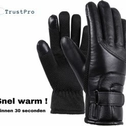 Beste deal ๐ TrustPro Elektrisch Verwarmde Handschoenen - Motorhandschoenen - Scooter Handschoenen - Verwarmde Handschoenen Dames En Heren - Handschoenen Met Verwarming - Elektrische Handschoenen - Verwarmde Wanten - Handmoffen ๐