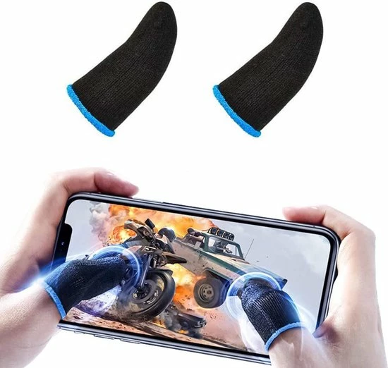 Coupon 🔔 Knaldeals.com 1 Paar Game Finger Sleeves - Non Slip - Voor Mobiele Games 🔔 3 Coupon 🔔 Knaldeals.com 1 Paar Game Finger Sleeves - Non Slip - Voor Mobiele Games 🔔
