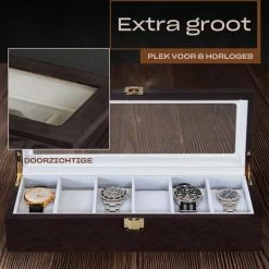 Flash-uitverkoop ⭐ JASC Horlogebox - 6 Compartimenten - Sieradendoos - Bruin / Beige ⌛ 19 Flash-uitverkoop ⭐ JASC Horlogebox - 6 Compartimenten - Sieradendoos - Bruin / Beige ⌛ -Nike shop 550x523 6