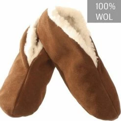 Goedkoopste 😀 Bernardino Spaanse Sloffen Unisex - Bruin - Maat 40 - 100% Wol 🎁