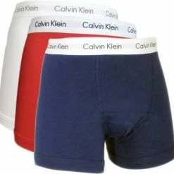 Korting 😉 Calvin Klein Boxershorts - Heren - 3-pack - Wit/Blauw/Rood - Maat L ❤️ -Nike shop 550x532 3