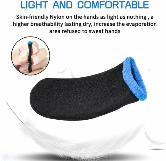 Coupon 🔔 Knaldeals.com 1 Paar Game Finger Sleeves - Non Slip - Voor Mobiele Games 🔔 10 Coupon 🔔 Knaldeals.com 1 Paar Game Finger Sleeves - Non Slip - Voor Mobiele Games 🔔 - Afbeelding 8