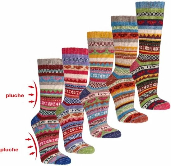 Groothandel π Merkloos Dames Sokken "Hygge"- Scandinavisch Kleurrijk Design- Dikke, Verwarmende Kwaliteit- Maat 39/42 - 2 Paar β€οΈ 3 Groothandel π Merkloos Dames Sokken "Hygge"- Scandinavisch Kleurrijk Design- Dikke, Verwarmende Kwaliteit- Maat 39/42 - 2 Paar β€οΈ