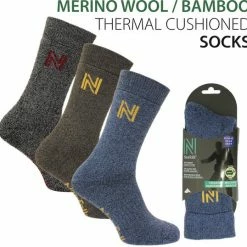 Kopen ๐ฏ Norfolk - Wandelsokken - Merinowol En Bamboe Thermische, Outdoor Zacht En Warme Sokken - Gabby - Zwart - Unisex - 43-46 ๐
