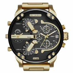 Begroting โค๏ธ Diesel Mr Daddy 2.0 DZ7333 Herenhorloge 57 Mm - Goudkleurig โจ