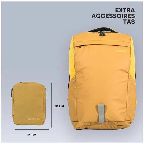 Korting ๐ BAKBAGS Amsterdam Laptop Rugzak Voor 13 Tm 17 Inch Laptops - Laptoptas Incl Accessoires En Regenhoes - 10 Vakken - 25 Liter Inhoud - Duurzaam & Gerecycled Materiaal - Geel ๐คฉ 11 Korting ๐ BAKBAGS Amsterdam Laptop Rugzak Voor 13 Tm 17 Inch Laptops - Laptoptas Incl Accessoires En Regenhoes - 10 Vakken - 25 Liter Inhoud - Duurzaam & Gerecycled Materiaal - Geel ๐คฉ - Afbeelding 9
