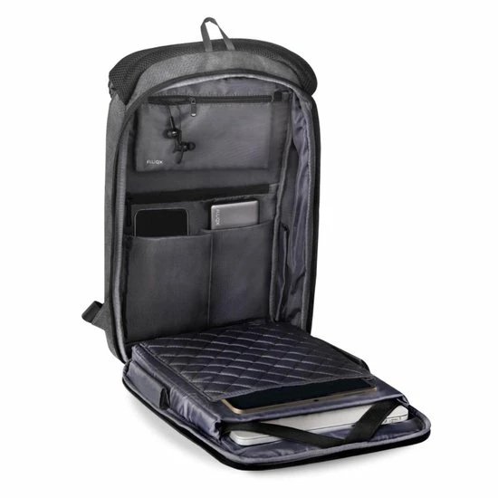 Promo ❤️ FLUQX Techpack - Anti Diefstal Rugzak - Inclusief USB Poort Geschikt Voor Laptop Of Tablet. 14 Liter, Geschikt Voor 14 Inch Laptop Ultieme Rugtas Voor Naar Werk Of Opleiding Veilig Opbergen Van Laptop, Tablet Of Vertrouwelijke Documenten. 💯 7 Promo ❤️ FLUQX Techpack - Anti Diefstal Rugzak - Inclusief USB Poort Geschikt Voor Laptop Of Tablet. 14 Liter, Geschikt Voor 14 Inch Laptop Ultieme Rugtas Voor Naar Werk Of Opleiding Veilig Opbergen Van Laptop, Tablet Of Vertrouwelijke Documenten. 💯 - Afbeelding 5