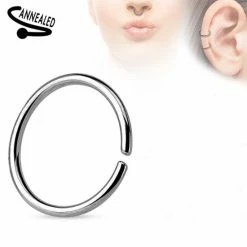Nieuw π LMPiercings NL Multifunctionele Buigbare Piercing Ring-0.8 Mm-10 Mm π€©