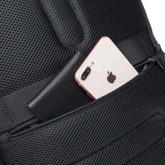 Begroting ๐ ACROPAQ Rugzak - Met Laptopvak 17 Inch, Waterdicht, Voor Dames En Heren, USB Aansluiting - Rugtas Voor Meisje En Jongens- Zwart โค๏ธ 9 Begroting ๐ ACROPAQ Rugzak - Met Laptopvak 17 Inch, Waterdicht, Voor Dames En Heren, USB Aansluiting - Rugtas Voor Meisje En Jongens- Zwart โค๏ธ - Afbeelding 7