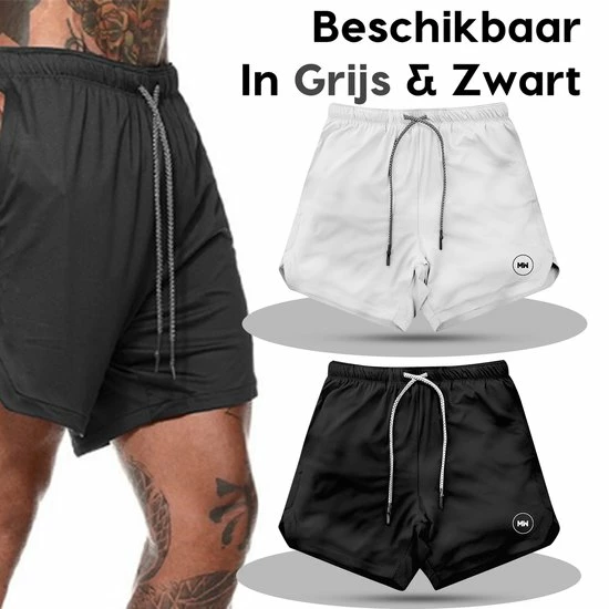 Top 10 🧨 MW Sportbroek Voor Heren - Gym Broek Met Mobiel Zak - 2 In 1 Shorts - Hardloopbroek - (Zwart - S) 🥰 11 Top 10 🧨 MW Sportbroek Voor Heren - Gym Broek Met Mobiel Zak - 2 In 1 Shorts - Hardloopbroek - (Zwart - S) 🥰 - Afbeelding 9