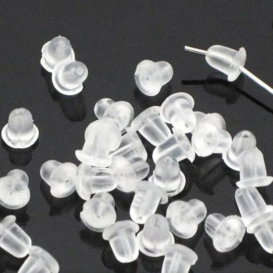 Uitgang β€οΈ Feddy. 10 Rubberen Oorbel Achterkantjes / Oorstoppers / Oorslotjes / Vlindertjes π₯ 7 Uitgang β€οΈ Feddy. 10 Rubberen Oorbel Achterkantjes / Oorstoppers / Oorslotjes / Vlindertjes π₯ - Afbeelding 5