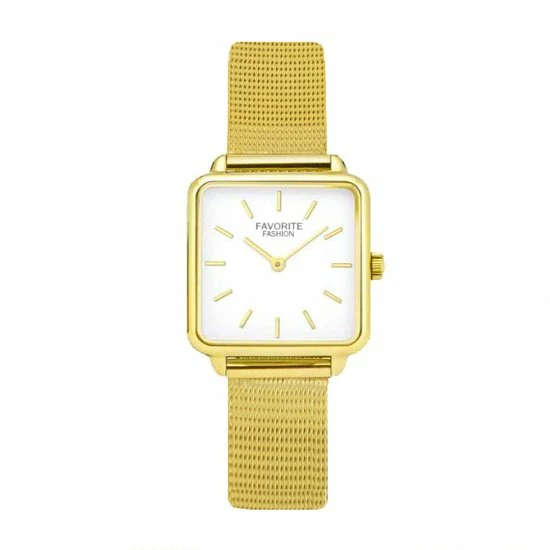Flash-uitverkoop π₯° Fashion Favorite Adoree Gold / White Mesh Horloge | Goudkleurig | Mesh Band | 36 Mm | Favorite Fashion π€© 3 Flash-uitverkoop π₯° Fashion Favorite Adoree Gold / White Mesh Horloge | Goudkleurig | Mesh Band | 36 Mm | Favorite Fashion π€©