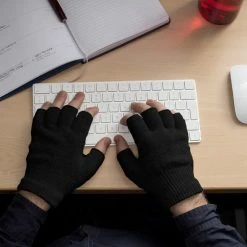 Promo 🎉 Therma -Tec Heat Essentials - Vingerloze Handschoenen - Unisex - Zwart - XXL - Thermo Handschoenen Zonder Vingers - Handschoenen Dames - Handschoenen Heren - Handschoenen Winter 🎁 -Nike shop 550x550 892