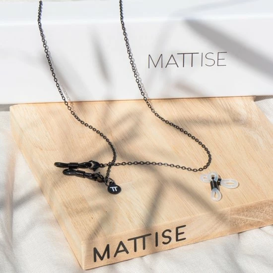 Uitgang 🤩 MATTISE Zwart Unisex Staal Geschakelde Brillenkoord Brillenkoordje Dames En Heren Lang Zonnebril Koordje Brilketting Brilkoord ❤️ 3 Uitgang 🤩 MATTISE Zwart Unisex Staal Geschakelde Brillenkoord Brillenkoordje Dames En Heren Lang Zonnebril Koordje Brilketting Brilkoord ❤️