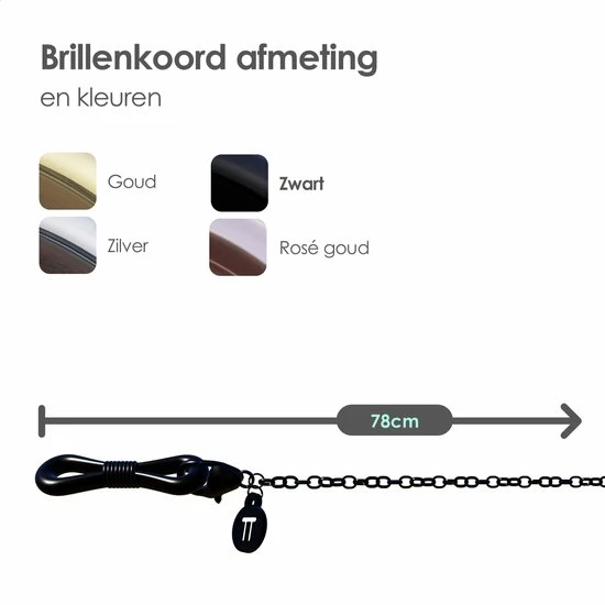 Uitgang 🤩 MATTISE Zwart Unisex Staal Geschakelde Brillenkoord Brillenkoordje Dames En Heren Lang Zonnebril Koordje Brilketting Brilkoord ❤️ 12 Uitgang 🤩 MATTISE Zwart Unisex Staal Geschakelde Brillenkoord Brillenkoordje Dames En Heren Lang Zonnebril Koordje Brilketting Brilkoord ❤️ - Afbeelding 10