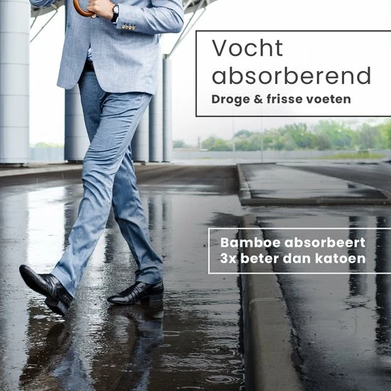 Flash-uitverkoop ✨ Jacob & Roy's 6 Paar Bamboe Sokken - Heren & Dames - Zwart - Maat 47-50 - Naadloos 🌟 8 Flash-uitverkoop ✨ Jacob & Roy's 6 Paar Bamboe Sokken - Heren & Dames - Zwart - Maat 47-50 - Naadloos 🌟 - Afbeelding 7