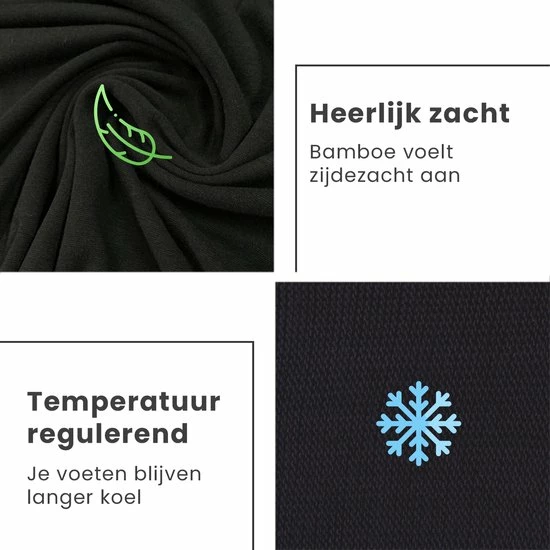 Flash-uitverkoop ✨ Jacob & Roy's 6 Paar Bamboe Sokken - Heren & Dames - Zwart - Maat 47-50 - Naadloos 🌟 10 Flash-uitverkoop ✨ Jacob & Roy's 6 Paar Bamboe Sokken - Heren & Dames - Zwart - Maat 47-50 - Naadloos 🌟 - Afbeelding 9