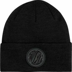 Beste Verkoop ๐ Malelions Men Troy Beanie Black ๐ฅ