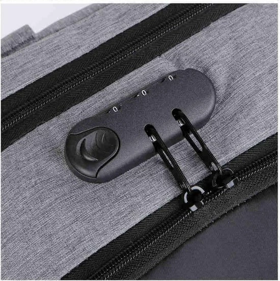 Goedkoopste ๐งจ ASA-STAR - 2022 New Arrival USB Charging Anti-theft Laptop -Anti-Diefstal- Met Slot (Grijs) - Inclusief USB Oplaadstation- ๐ Backpack - School - Office - Waterproof - Travel- Reistassen - Waterdicht - Rugzak Slim Fit School/college Tas Jongens/meisjes ๐ 6 Goedkoopste ๐งจ ASA-STAR - 2022 New Arrival USB Charging Anti-theft Laptop -Anti-Diefstal- Met Slot (Grijs) - Inclusief USB Oplaadstation- ๐ Backpack - School - Office - Waterproof - Travel- Reistassen - Waterdicht - Rugzak Slim Fit School/college Tas Jongens/meisjes ๐ - Afbeelding 4