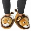 Promo 🔥 Merkloos Pluche Leeuw Dierensloffen/pantoffels Voor Volwassenen - Dames/heren - Leeuwen Sloffen 45/48 🛒