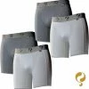 Begroting 💯 Quick Q1905 Bodywear Heren Boxershorts 4-Pack Wit Grijs Wit Grijs 👍