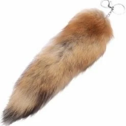 Coupon ๐ Merkloos Luxe Vossenstaart Sleutelhanger - Poolvos Staart - Pompom - Vacht - Incl. Bevestigingsclip ๐คฉ