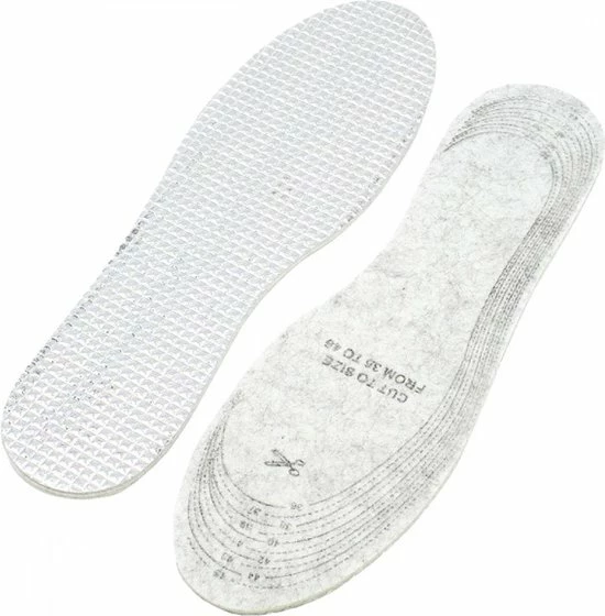 Beste Verkoop π Vinnemeier Alu-Warme Isolerende Inlegzolen 2 Paar Op Maat Knipbaar - Geschikt Voor Maat 36 Tot En Met Maat 46!! π 5 Beste Verkoop π Vinnemeier Alu-Warme Isolerende Inlegzolen 2 Paar Op Maat Knipbaar - Geschikt Voor Maat 36 Tot En Met Maat 46!! π - Afbeelding 4