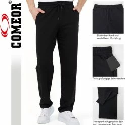 Begroting ๐ Comeor Joggingbroek Heren Dik- Zwart - XL - Trainingsbroek Heren - Lange Sportbroek ๐คฉ