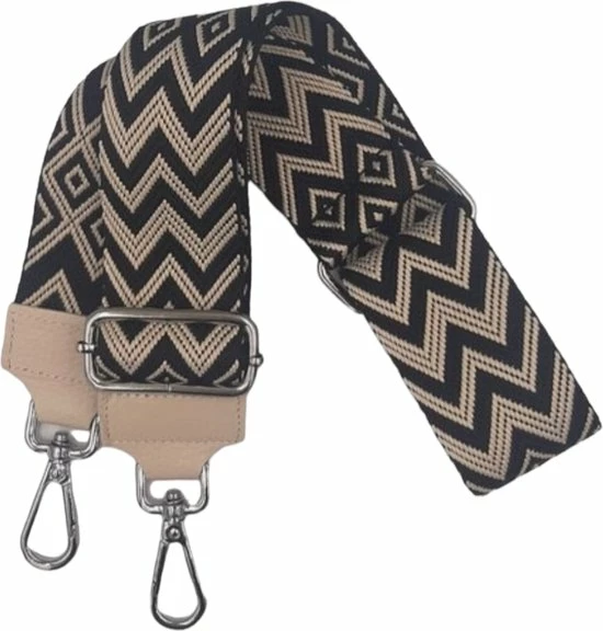 Beste Verkoop π Sierenso Tassenriem - Schoudertas Riem - Woven Tassenriem - Bags Strap - Zwart - Beige - Zilver - PIMP YOUR BAG β¨ 3 Beste Verkoop π Sierenso Tassenriem - Schoudertas Riem - Woven Tassenriem - Bags Strap - Zwart - Beige - Zilver - PIMP YOUR BAG β¨