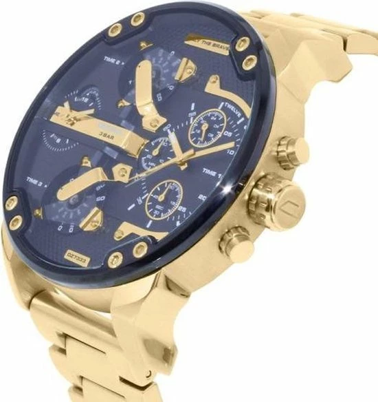 Begroting ❤️ Diesel Mr Daddy 2.0 DZ7333 Herenhorloge 57 Mm - Goudkleurig ✨ 13 Begroting ❤️ Diesel Mr Daddy 2.0 DZ7333 Herenhorloge 57 Mm - Goudkleurig ✨ - Afbeelding 11