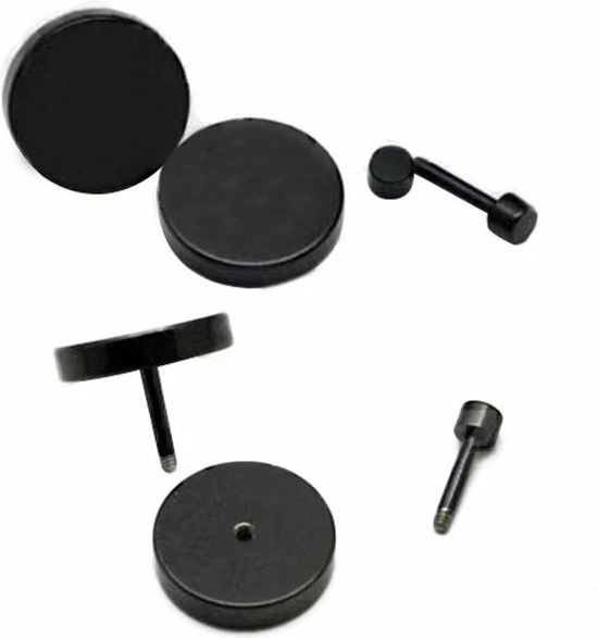 Goedkoopste π€© Joboly Zwarte Cirkel Ronde Oorbellen - Dames, Heren - Zwart 𧨠4 Goedkoopste π€© Joboly Zwarte Cirkel Ronde Oorbellen - Dames, Heren - Zwart 𧨠- Afbeelding 2