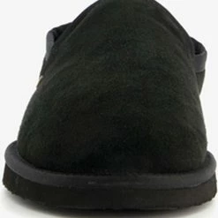 Gloednieuw 👏 Hush Puppies Suede Heren Pantoffels - Zwart - Maat 40 - Sloffen - Echt Leer 💯 -Nike shop 550x592