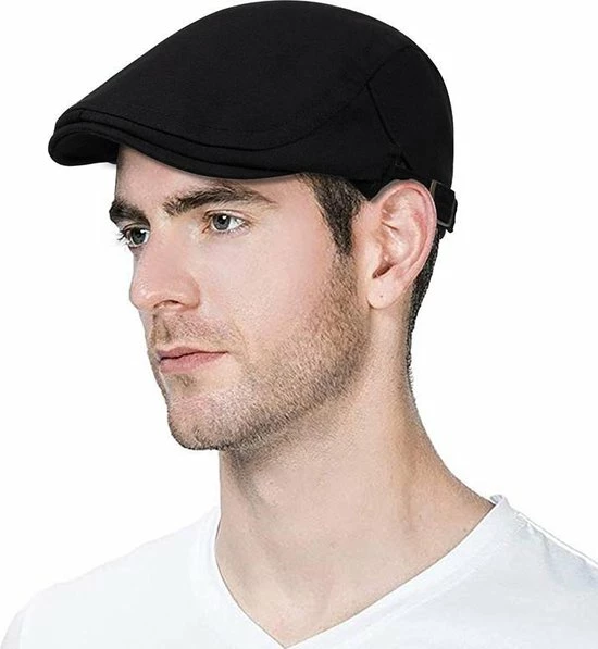 Uitgang βοΈ WiseGoods Bakersboy Flatcap Voor Heren - Verstelbaar - Exclusive Newsboy Pet / Flat Cap Voor Volwassenen - Zwart π 3 Uitgang βοΈ WiseGoods Bakersboy Flatcap Voor Heren - Verstelbaar - Exclusive Newsboy Pet / Flat Cap Voor Volwassenen - Zwart π