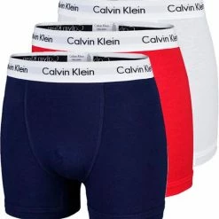 Korting 😉 Calvin Klein Boxershorts - Heren - 3-pack - Wit/Blauw/Rood - Maat L ❤️ -Nike shop 550x602 1