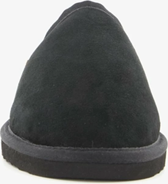 Goedkoopste 🤩 Hush Puppies Suede Heren Pantoffels - Zwart - Maat 43 - Sloffen - Echt Leer 🛒 4 Goedkoopste 🤩 Hush Puppies Suede Heren Pantoffels - Zwart - Maat 43 - Sloffen - Echt Leer 🛒 - Afbeelding 2