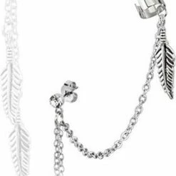 Hete verkoop 😀 LMPiercings NL Oorbel Met Fake Helix Ketting 🔔