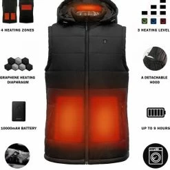 Beste recensies van 🔔 Sailwind Verwarmde Bodywarmer Heren Met Powerbank - Voor Fietsen/Motor/Ski/Kamperen/Vissen/Golf En Meer 👍 -Nike shop 550x627 1