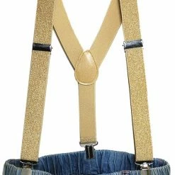 Kopen ✔️ Sorprese Bretels - Gouden Glitter - Bretels Heren Volwassenen - Elastisch 💯 -Nike shop 550x628 2
