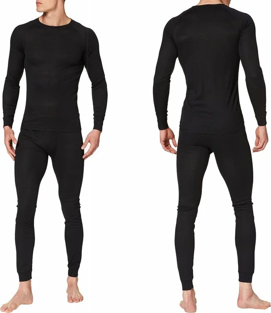 Gloednieuw π Therma -Tec Thermo Ondergoed Heren - Thermo π Shirt Heren - Zwart - XXL π 6 Gloednieuw π Therma -Tec Thermo Ondergoed Heren - Thermo π Shirt Heren - Zwart - XXL π - Afbeelding 4