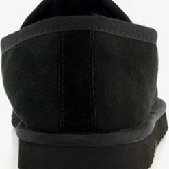 Gloednieuw 👏 Hush Puppies Suede Heren Pantoffels - Zwart - Maat 40 - Sloffen - Echt Leer 💯 -Nike shop 550x638 1