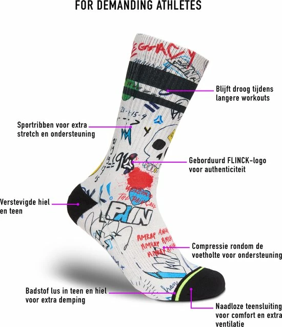 Goedkoopste ๐ FLINCK Sportsokken - Pain Cave - Maat 42-44 - Unisex - Heren Sokken - Dames Sokken - Naadloze Sokken - Crossfit Sokken - Hardloop Sokken - Fitness Sokken - Fietssokken โจ 5 Goedkoopste ๐ FLINCK Sportsokken - Pain Cave - Maat 42-44 - Unisex - Heren Sokken - Dames Sokken - Naadloze Sokken - Crossfit Sokken - Hardloop Sokken - Fitness Sokken - Fietssokken โจ - Afbeelding 3
