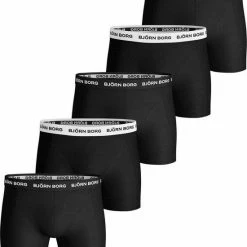 Beste recensies van 😀 Bj?rn Borg Bj Rn Borg - Heren Onderbroeken 5-Pack Boxers Blacker - Zwart - Maat M 💯