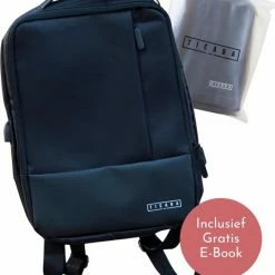 Nieuw ๐ฏ Ticaba Rolle - Waterafstotende Laptop Rugzak Inclusief Usb Oplaadstation - 14 T/m 15,6 Inch - Rugtas Voor Dames En Heren - Zwart ๐