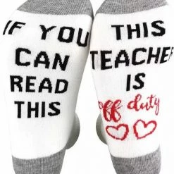 Gloednieuw ๐ Akyol Sokken - Sokken Met Tekst | 37-44 - Wit - Cadeau-leuke Sokken Voor Leraar - Juffendag-cadeau Voor Leraar-leraar Sokken -teacher ๐งฆ Socks-cadeau Voor Leraar En Lerares - Cadeau Juf - Lerares Cadeau - Bedankt Meester - Bedankt Juf - Afscheidscadeau Leraar ๐